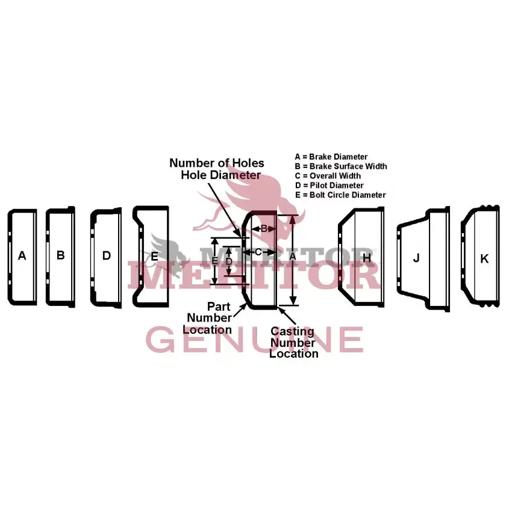 Meritor - ROCA3219P4800 - A3219P4800
