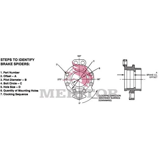 Meritor - ROCA3211L1416 - A3211L1416