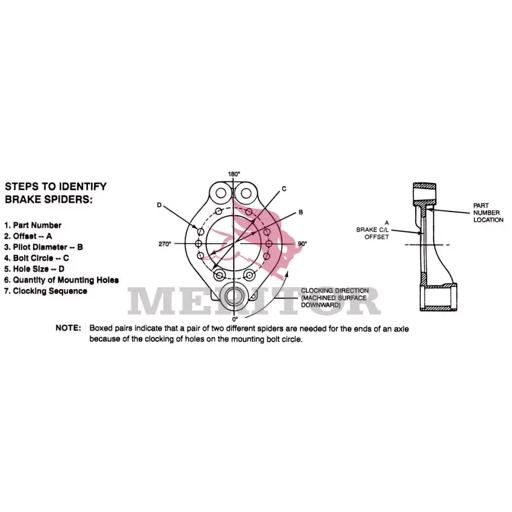 Meritor - ROCA13211C2889 - A13211C2889