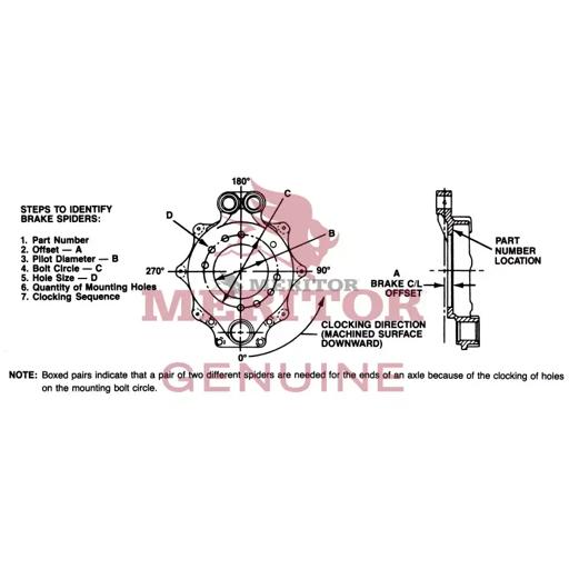 Meritor - ROCA3211M3549 - A3211M3549