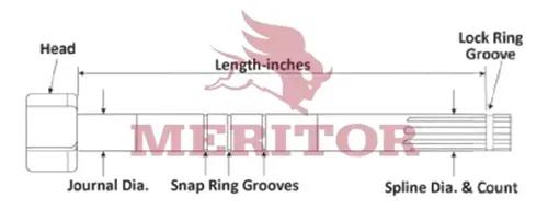 Meritor - ROC2710B106 - 2710B106