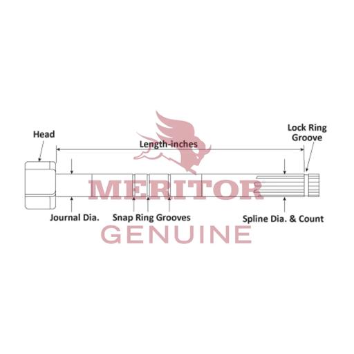 Meritor - ROC2210Y8709 - 2210Y8709