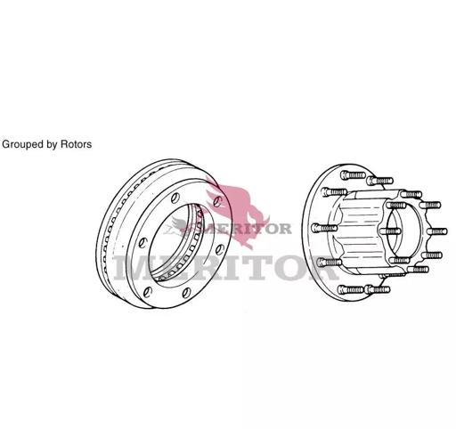 Meritor - ROCHRRF56RG13 - HRRF56RG13