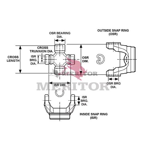 Meritor - ROCGCP353X - GCP353X