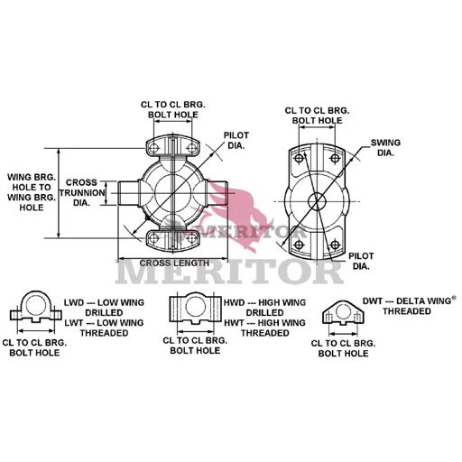 Meritor - ROCGCP85WBDWT - GCP85WBDWT