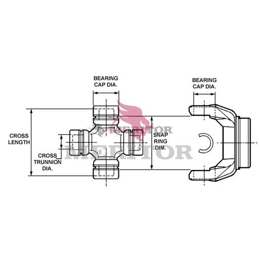 Meritor - ROCGCP1510X - GCP1510X