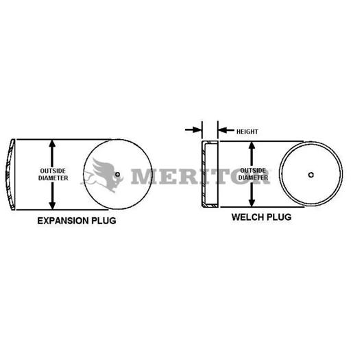 Meritor - ROCPLWE5315 - PLWE5315