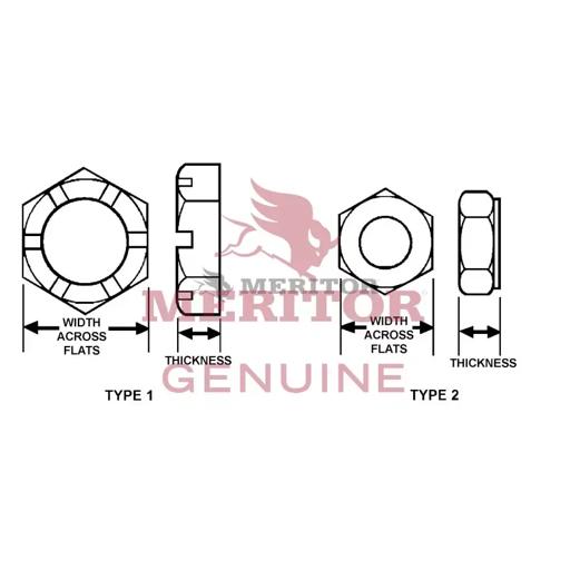 Meritor - ROCNUEL8208 - NUEL8208