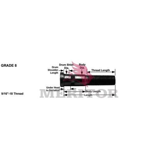 Meritor - ROCR008959L - R008959L