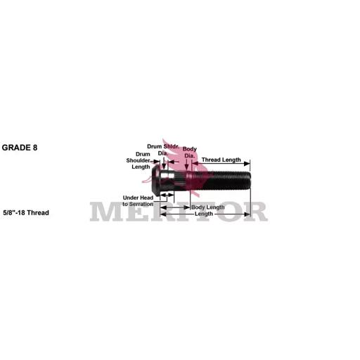 Meritor - ROCR008946R - R008946R