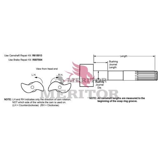 Meritor - ROCR607121 - R607121