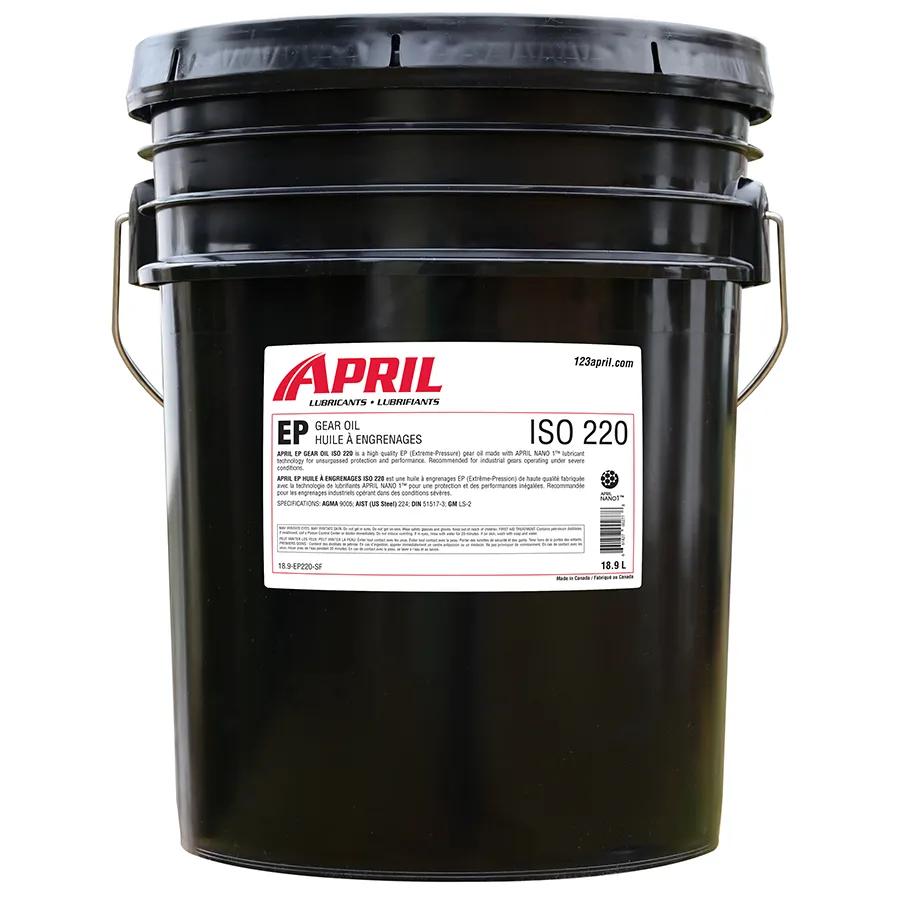 APR 189EP220SF | APRIL Gear Oil Extreme Pressure (EP) ISO 220
