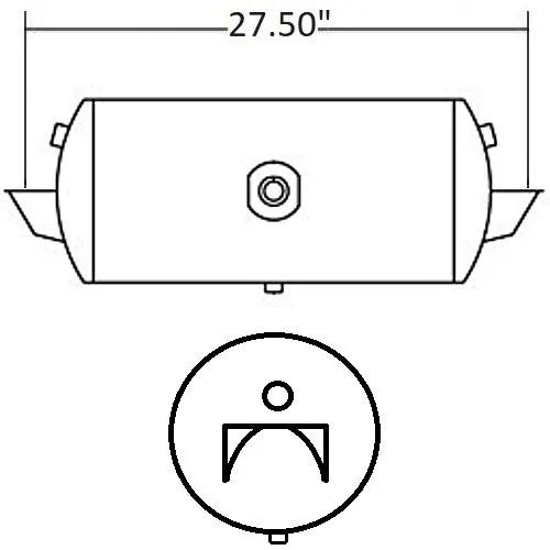 Hoosier Tank - HOOHT9561 - HT9561