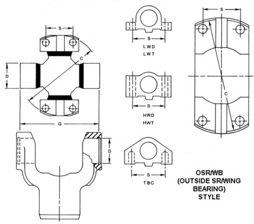 Spicer - SPI6C-3X - 6C-3X