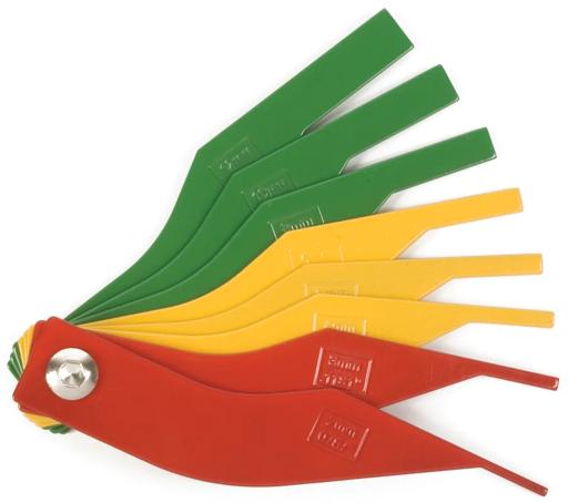 Jauge d'épaisseur de garniture de frein