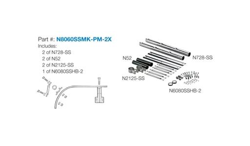 Nu-Line - NULN8060SSMK-PM-2X - N8060SSMK-PM-2X